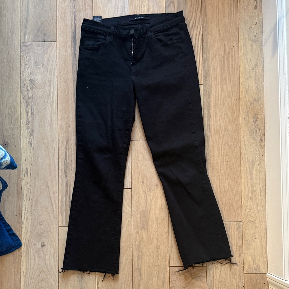 J Brand Black Flare Women's Jeans